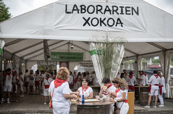 Laborarien xokotik eta Patxa plaza artean, euskal giroan besta egiteko parada izanen da Baionan..