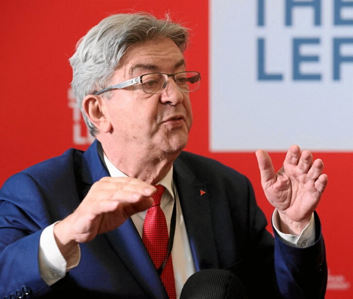 Jean-Luc Mélenchon, líder de LFI.
