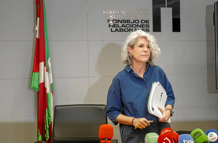 Emilia Málaga, presidenta del Consejo de Relaciones Laborales.