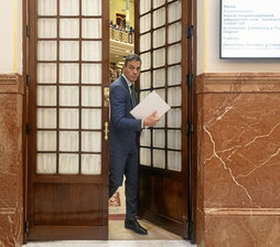 Pedro Sánchez en el Congreso español, en una imagen de archivo.