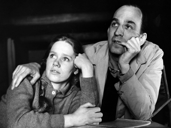 Ingmar Bergman, con la actriz y pareja personal Liv Ullman
