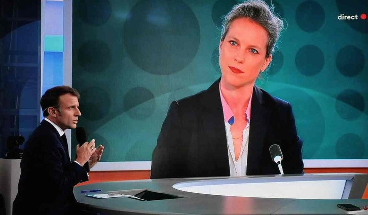 Lucie Castets, candidata a primera ministra francesa por el Nuevo Frente Popular.