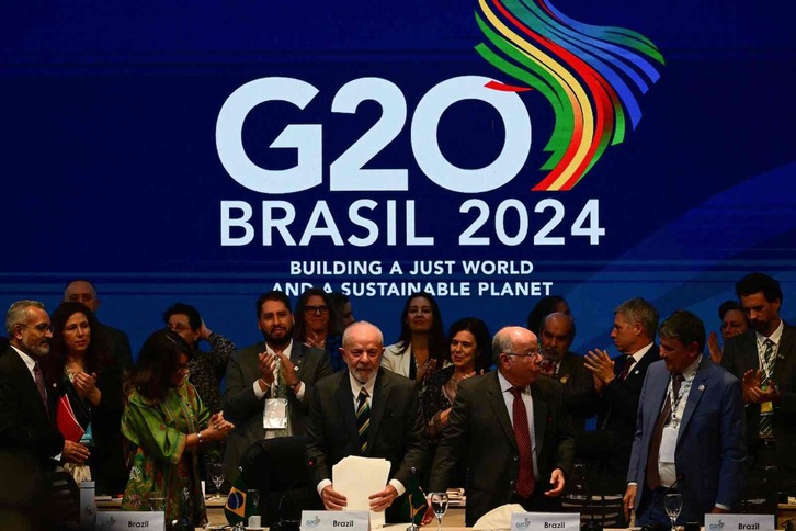 Inicio del encuentro del G20 que preside Brasil.
