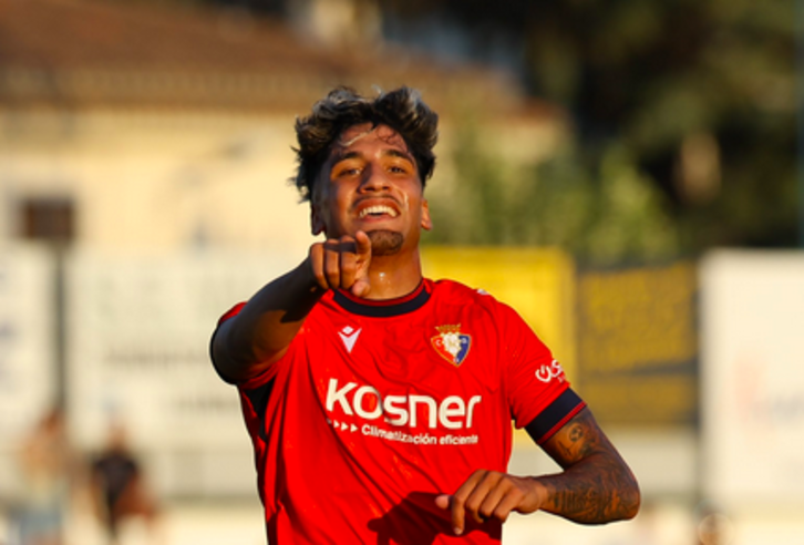Iker Benito ha marcado el gol del equipo navarro en Tafalla.