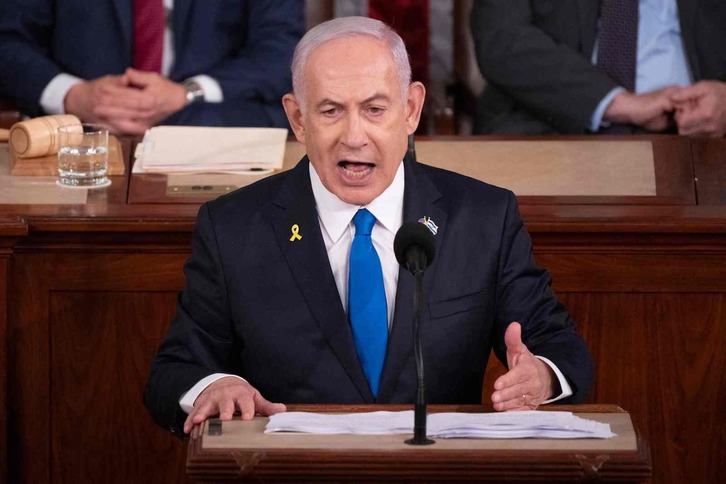 Netanyahu, por cuarta vez en el Capitolio.