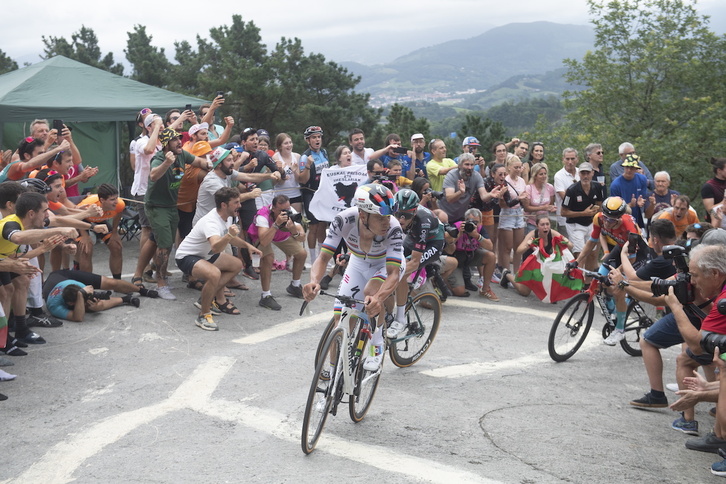 Remco Evenepoel, en la edición del año pasado que se adjudicó.