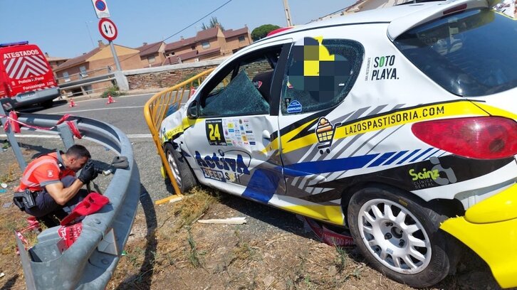 Los primeros indicios apuntan a un posible fallo con los frenos del coche.