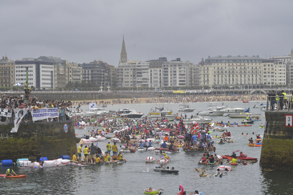 22. aldiz Donostia abordatu dute piratek.