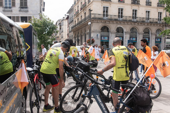 Dès septembre, grâce à l'acquisition de matériel adapté pour le défi "À vélo aux JO", une école de vélo ouvrira ses portes au sein de l'association Olagarroa.