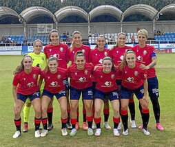 El once de Osasuna frente al Alavés.