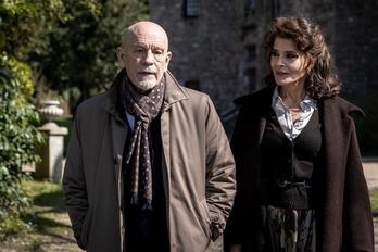 John Malkovich y Fanny Ardant en una escena de la película