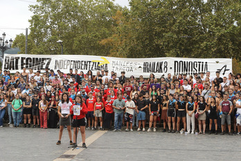 Bizkaiko gazte egunean Donostiako mobilizazioan parte hartzeko deia.