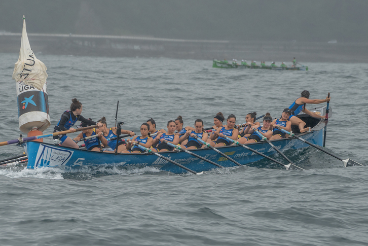 Tolosaldeko trainerua Zarauzko Ikurrineko bigarren jardunaldian.