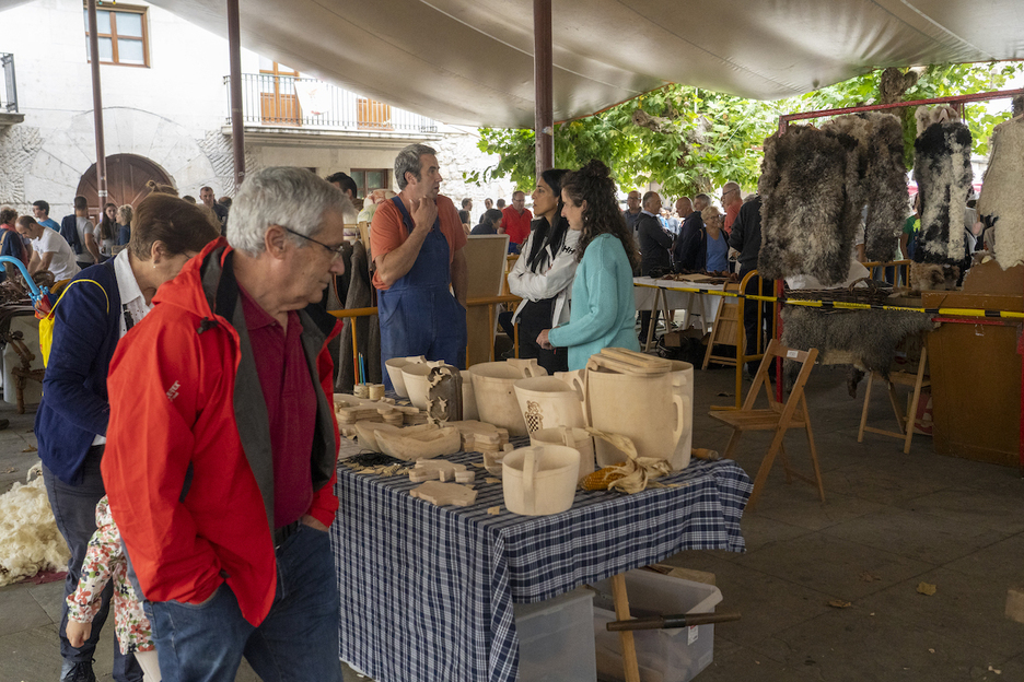 Venta de productos artesanos.