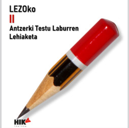 Gazteei bereziki zuzenduta dago Lezoko Antzerki Testu Laburren Lehiaketa.