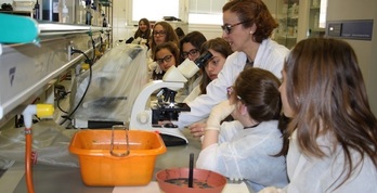 Taller por el Día Internacional de la Mujer y la Niña en la Ciencia.