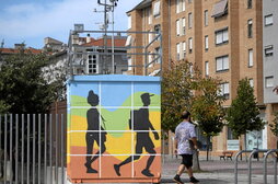 La estación de medición empleada en el estudio para el barrio de Arrotxapea.