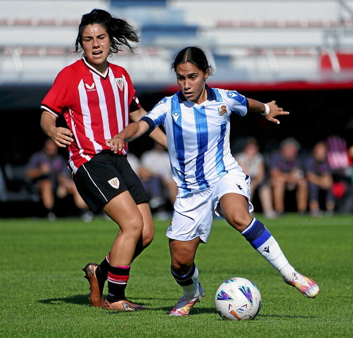 Mariana y Lorena en una imagen de la final del año pasado.