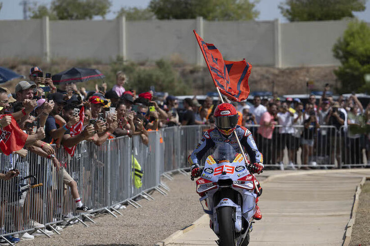 Marc Márquez ha roto su racha de carreras sin victorias.