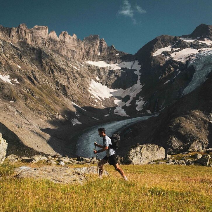 Kilian Jornetek balentria berri bat biribildu du Alpeetan.