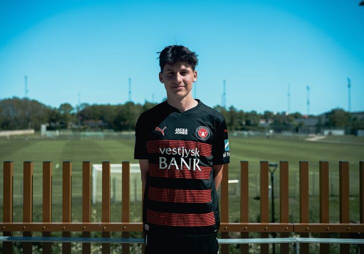 Mikel Gogorza renovó en mayo con el Midtjylland hasta 2026.