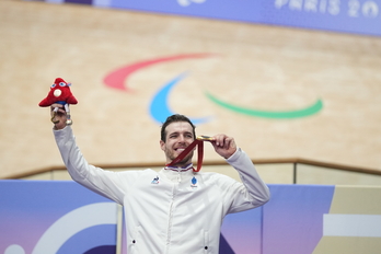 Le pensionnaire du club d'Urt, Dorian Foulon est désormais double champion paralympique. 