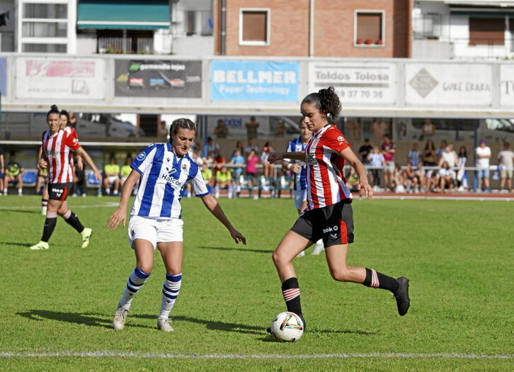 Lavogez y Valero, refuerzos veraniegos, en la final de Euskal Herria Kopa.