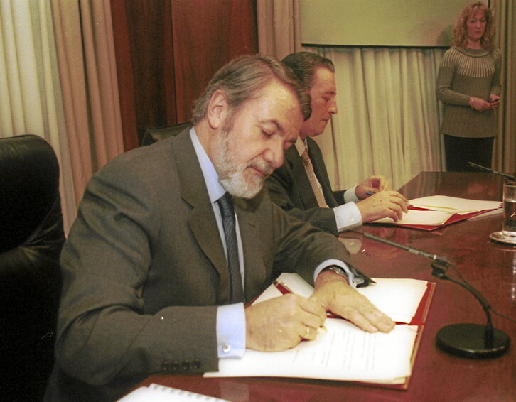 Jaime Mayor Oreja fue el ministro de Interior español entre 1996 y 2001.