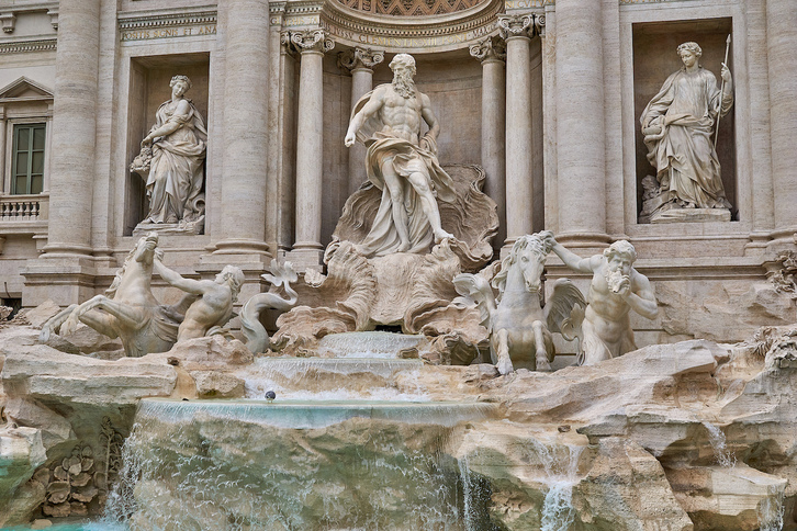 Fontana de Trevi.