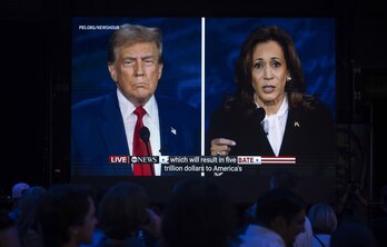 Trump-harris