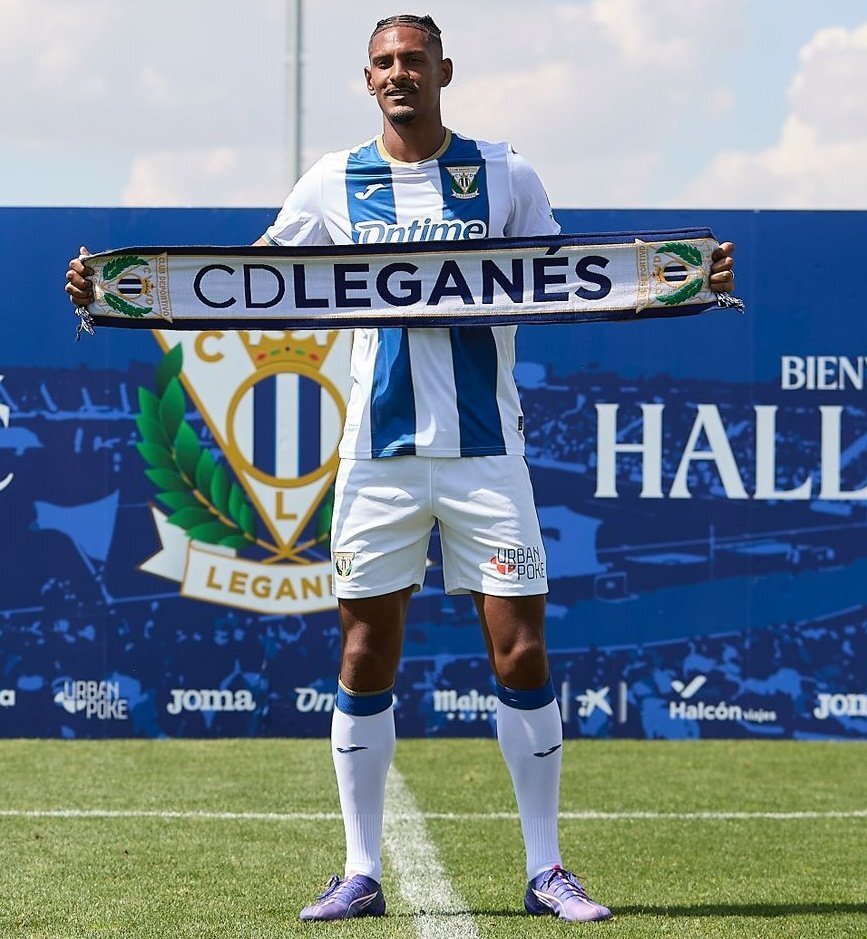 Haller fichó por el conjunto pepinero el último día del mercado veraniego. (@CDLeganes)