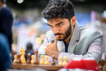 Dommaraju Gukesh ha conseguido sacar «agua de una piedra», ganando a Wei Yi un final encaminado a las tablas.