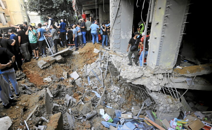 Israel ha bombardeado Beirut causando decenas de muertos.