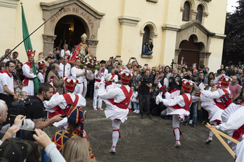 Procesión de San Fermín Txikito. 