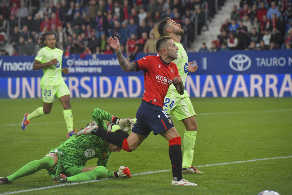 Ruben Peña ha podido ampliar la goleada.