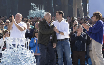 Un momento del Alderdi Eguna celebrado este domingo por el PNV.