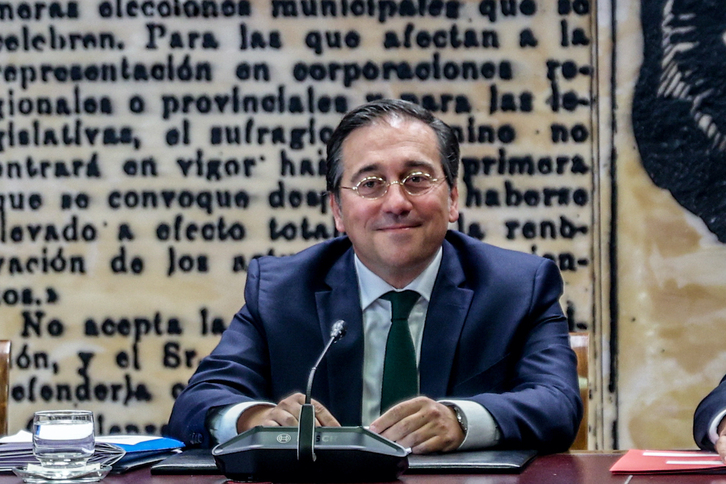 El ministro Albares, en una imagen de archivo.