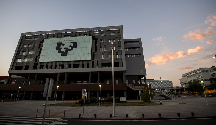 Este lunes se han vuelto a producir protestas en el campus de Leioa.