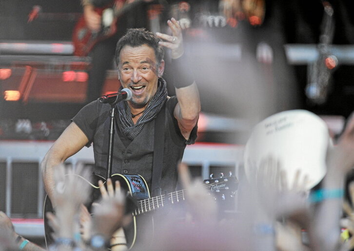 Bruce Springsteenek 2016. urtean jo zuen azkenekoz Anoetan.