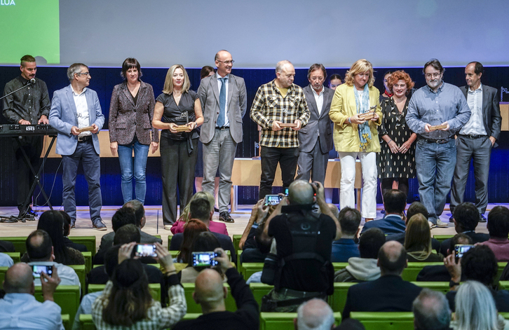 Acto de Kooperatiben Kontseilua, este jueves en Bilbo.