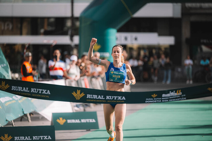 Meritxell Soler entra en solitario en la prueba femenina.