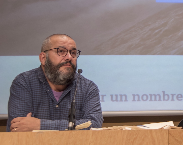 Javier Armentia, en una presentación en 2019.