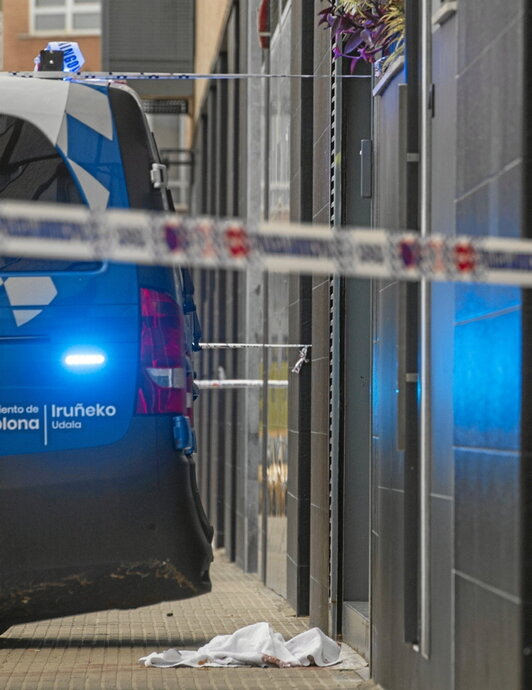 El crimen ocurrió en la calle Carmen Baroja Nessi.