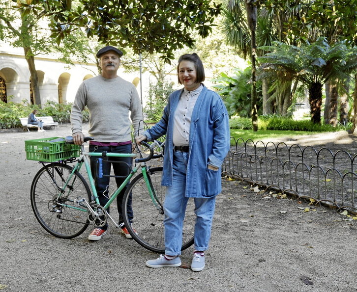 AEneko Muruzabal y Leire Apellaniz.