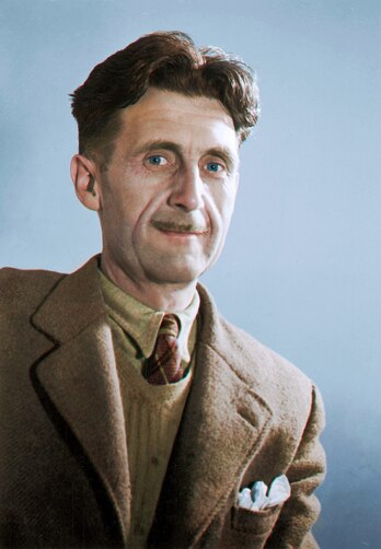 George Orwell o Arthur Blair, su verdadero nombre.