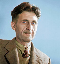 George Orwell o Arthur Blair, su verdadero nombre.