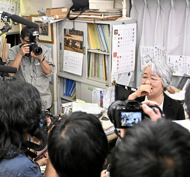 La organización japonesa Nihon Hidankyo, Nobel de la Paz 2024.