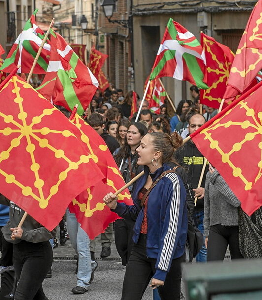 Ernaik Tafallan eginiko mobilizazioa.