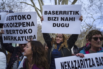 ENBAk EHNErekin batera deitutako mobilizazio bat.