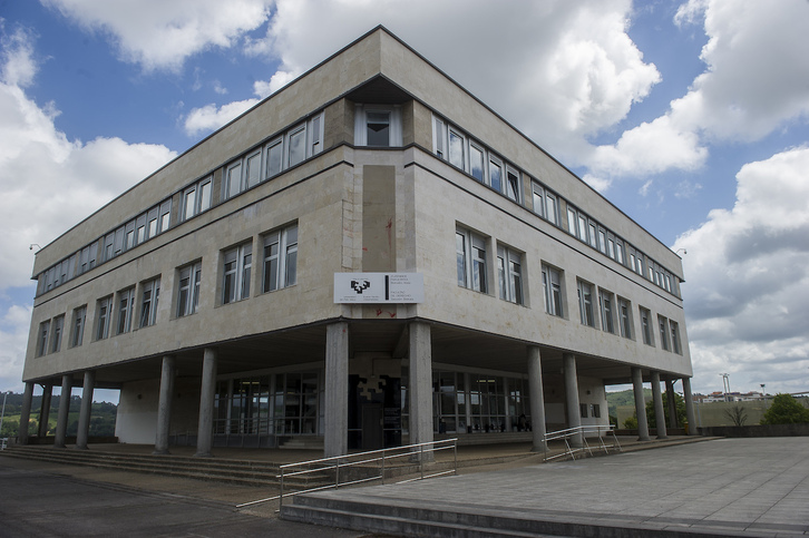 Facultad de Derecho de la UPV/EHU, en el Campus de Leioa.